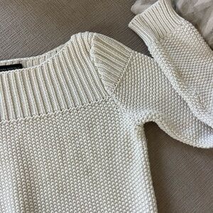 Cream Knit Women's Sweater Banana Republic